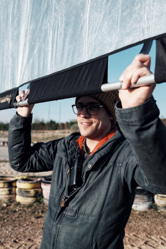 On Location for Husqvarna Motorcycles. Photo by Oliver Margrander.